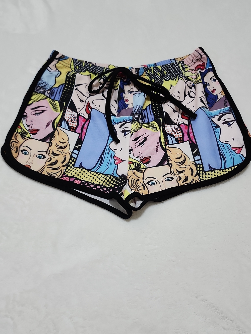 Graphic Pop Art Women’s Lounge Shorts M/L